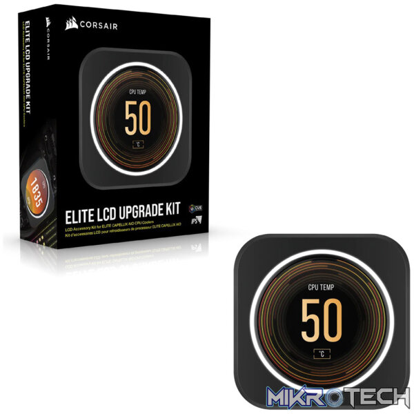 Corsair CW-9060056 iCUE ELITE CPU Cooler LCD Display Upgrade Kit - Image 4