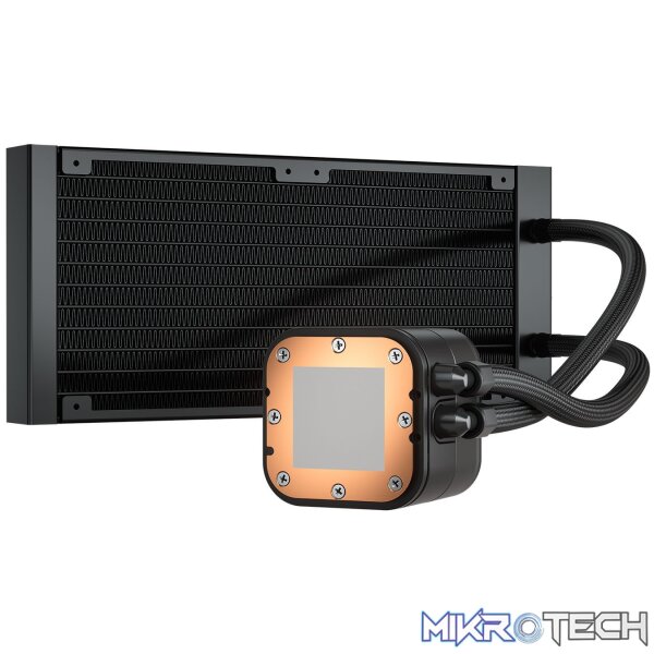 Corsair CW-9060058-WW iCUE H100i RGB ELITE 240mm Liquid CPU Cooler - Image 2