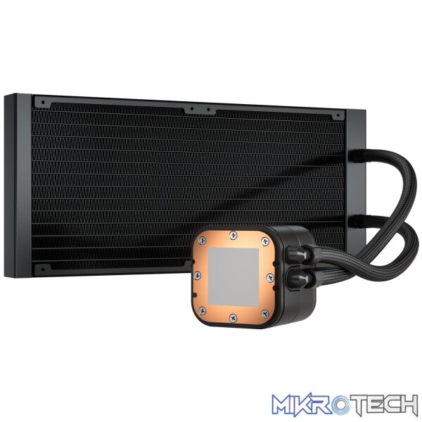 Corsair CW-9060059-WW iCUE H115i RGB ELITE 280mm Liquid CPU Cooler - Image 2