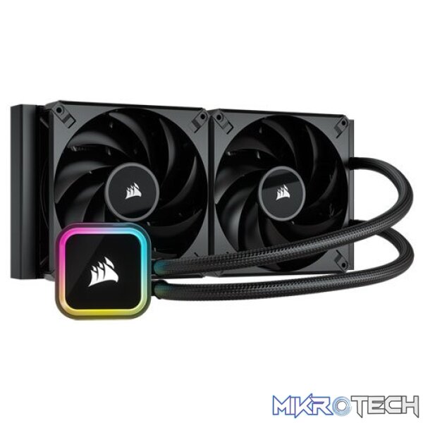 Corsair CW-9060059-WW iCUE H115i RGB ELITE 280mm Liquid CPU Cooler Corsair CW-9060059-WW iCUE H115i RGB ELITE 280mm Liquid CPU Cooler