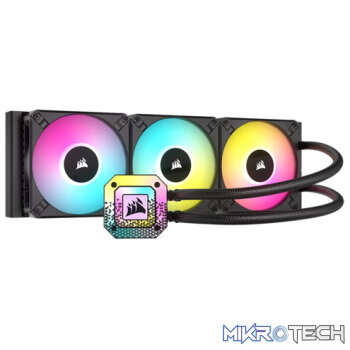 Corsair CW-9060070 iCUE H150i ELITE CAPELLIX XT 360mm Liquid Cooler
