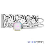 Corsair CW-9060079-WW H150i RGB ELITE 360mm All-In-One White Liquid CPU Cooler