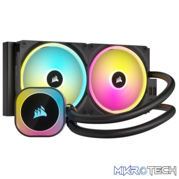 Corsair CW-9061002-WW iCUE Link H115i RGB AIO 280mm Black Liquid CPU Cooler