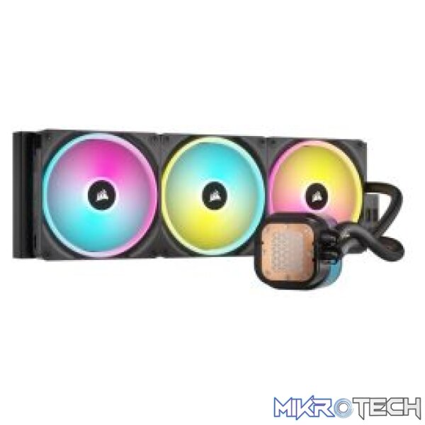 Corsair CW-9061009-WW iCUE LINK H170i LCD 420mm Intel/AMD CPU Liquid Cooler - Image 3