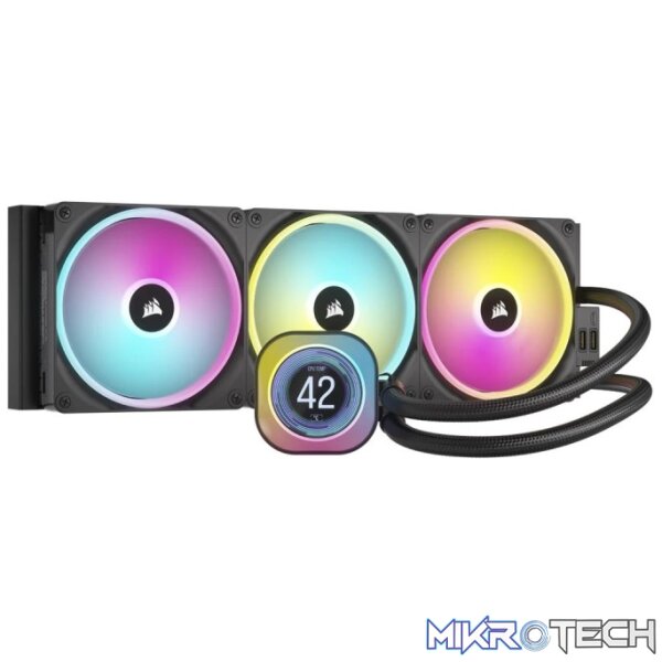 Corsair CW-9061009-WW iCUE LINK H170i LCD 420mm Intel/AMD CPU Liquid Cooler Corsair CW-9061009-WW iCUE LINK H170i LCD 420mm Intel/AMD CPU Liquid Cooler