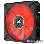 Corsair Co-9050120 ML120 LED ELITE 120mm Red LED Fan Single Pack Black Chassis Fan - Image 2