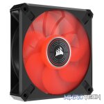 Corsair Co-9050120 ML120 LED ELITE 120mm Red LED Fan Single Pack Black Chassis Fan - Image 3