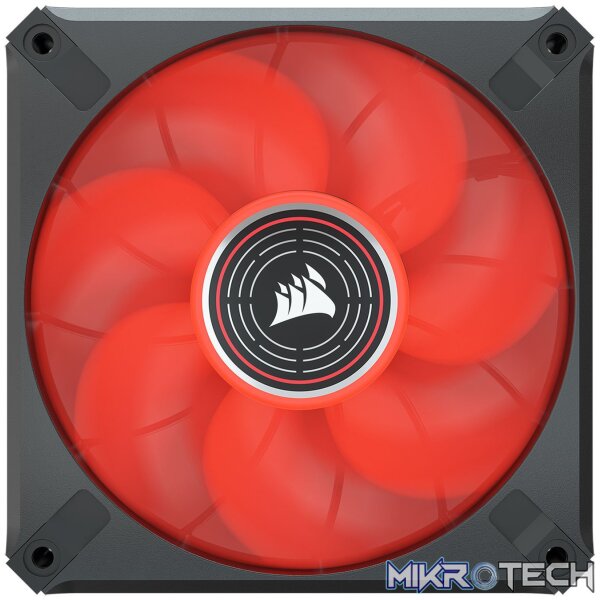 Corsair Co-9050120 ML120 LED ELITE 120mm Red LED Fan Single Pack Black Chassis Fan Corsair Co-9050120 ML120 LED ELITE 120mm Red LED Fan Single Pack Black Chassis Fan