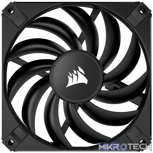 Corsair Co-9050144 AF120 SLIM Black Single Small Form Factor 120mm PWM Chassis Fan - Image 2