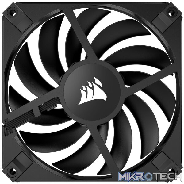 Corsair Co-9050144 AF120 SLIM Black Single Small Form Factor 120mm PWM Chassis Fan - Image 4