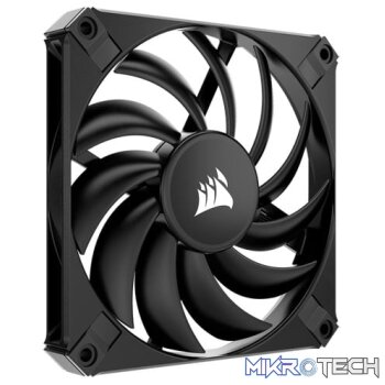 Corsair Co-9050144 AF120 SLIM Black Single Small Form Factor 120mm PWM Chassis Fan
