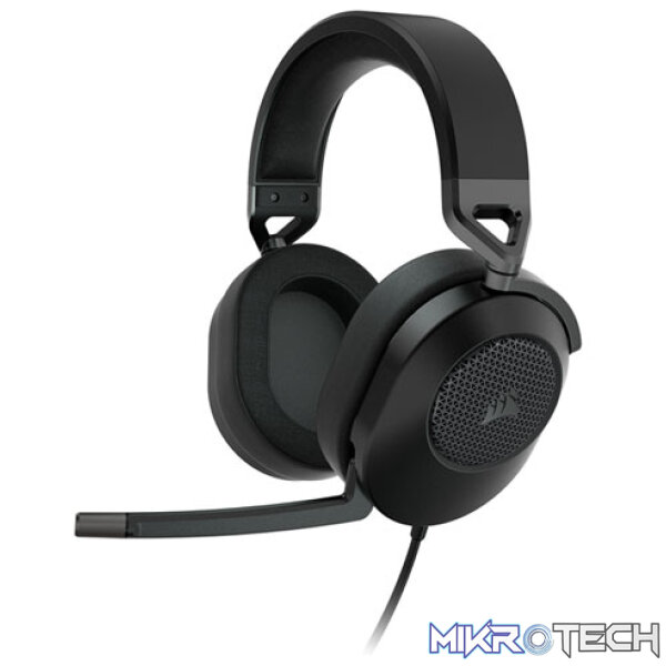 Corsair HS65 Surround Carbon Black Wired Gaming Headset - Image 2
