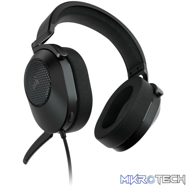 Corsair HS65 Surround Carbon Black Wired Gaming Headset - Image 3
