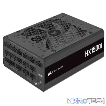 Corsair HX1500i 1500W 80 Plus Platinum Fully Modular Black Desktop Power Supply