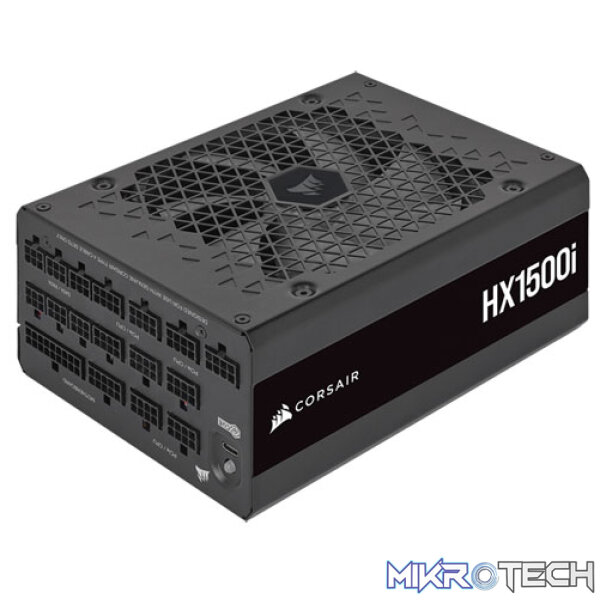 Corsair HX1500i 1500W 80 Plus Platinum Fully Modular Black Desktop Power Supply Corsair HX1500i 1500W 80 Plus Platinum Fully Modular Black Desktop Power Supply