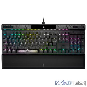 Corsair K70 MAX RGB Magnetic-Mechanical MGX Steel Grey Gaming Keyboard