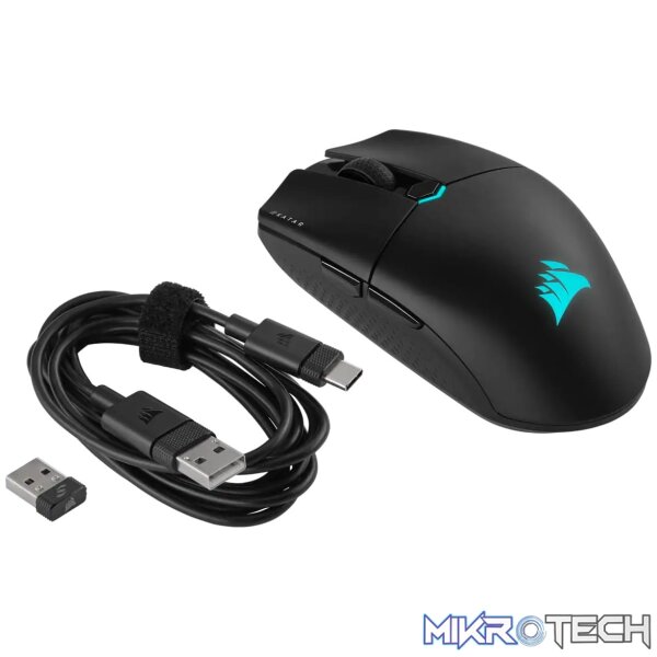 Corsair Katar Elite 26,000 DPI Black Wireless Optical Gaming Mouse - Image 5