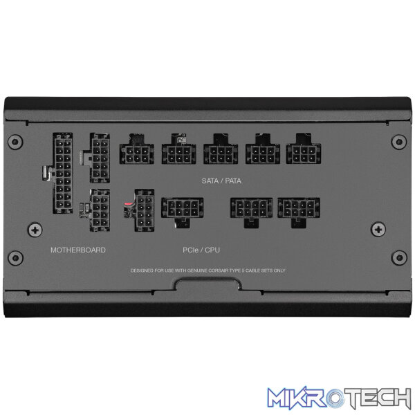 Corsair RM850X Shift 850W 80 Plus Gold Fully Modular Black ATX Desktop Power Supply - Image 2