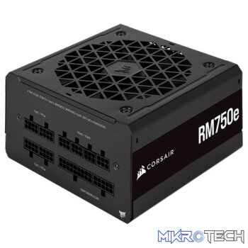 Corsair RMe RM750e 750W 80 Plus Gold Fully Modular Black ATX Desktop Power Supply