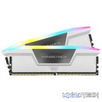 Corsair VENGEANCE RGB DDR5 32GB (2 x 16GB) DDR5 DRAM 5600MHz CL40 1.25V White Memory Kit