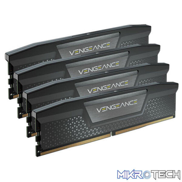 Corsair Vengeance 192GB (4x48GB) DDR5-5200 CL38 1.25V Black UDIMM Desktop Memory - Image 2