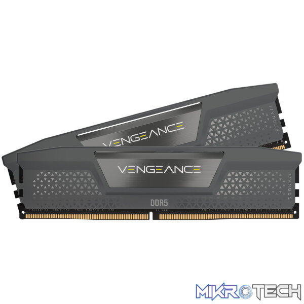 Corsair Vengeance 64GB (2x32GB) DDR5-5600MT/s CL40 1.25V AMD EXPO Dark Silver Desktop Memory Corsair Vengeance 64GB (2x32GB) DDR5-5600MT/s CL40 1.25V AMD EXPO Dark Silver Desktop Memory