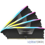 Corsair Vengeance RGB 192GB (4x48GB) DDR5-5200 CL38 1.25V Black UDIMM Desktop Memory