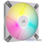 Corsair iCUE AF120 RGB Slim 120mm PWM 2000 RPM White Case Fan