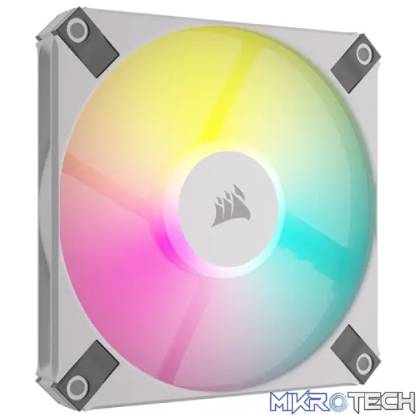 Corsair iCUE AF120 RGB Slim 120mm PWM 2000 RPM White Case Fan Corsair iCUE AF120 RGB Slim 120mm PWM 2000 RPM White Case Fan