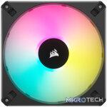 Corsair iCUE AF140 RGB ELITE Black 140mm 2 Fan + Lighting Node CORE Pack - Image 2