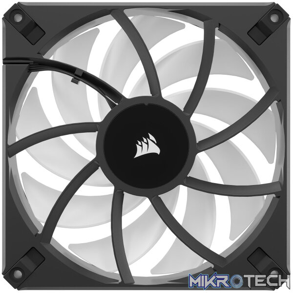 Corsair iCUE AF140 RGB ELITE Black 140mm 2 Fan + Lighting Node CORE Pack - Image 3