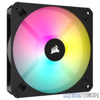 Corsair iCUE AR120 ARGB 120mm PWM 1850 RPM Black Case Fan