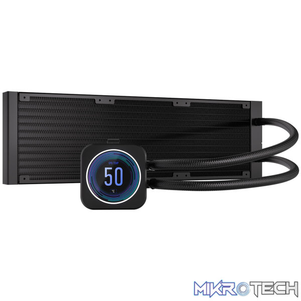 Corsair iCUE H150i ELITE LCD XT 360mm Liquid Cooler - Image 2