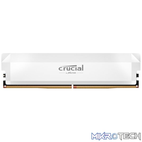 Crucial Pro Overclocking 16GB 6000Mhz DDR5 Desktop Memory White Crucial Pro Overclocking 16GB 6000Mhz DDR5 Desktop Memory White
