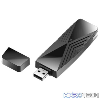D-Link DWA-X1850 AX1800 WiFi 6 WPA3 Dual-Band USB Type-A Adapter