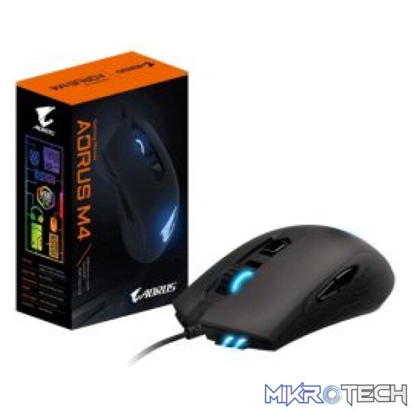 GIGABYTE AORUS M4 OPTICAL RGB GAMING MOUSE - Image 4