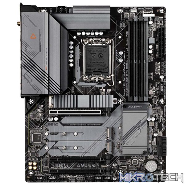 GIGABYTE Intel B660 GAMING X AX DDR4 LGA1700 Intel B660 ATX Motherboard - Image 2