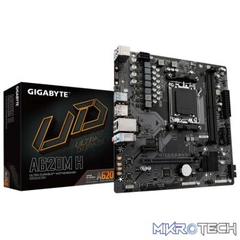 Gigabyte A620M H AMD A620 Ryzen Socket AM5 Micro-ATX Desktop Motherboard