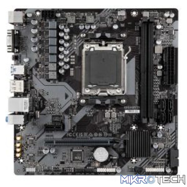 Gigabyte A620M S2H Rev 1.0 AMD A620 Ryzen Socket AM5 Micro-ATX Desktop Motherboard - Image 2