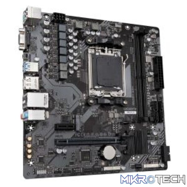 Gigabyte A620M S2H Rev 1.0 AMD A620 Ryzen Socket AM5 Micro-ATX Desktop Motherboard - Image 3