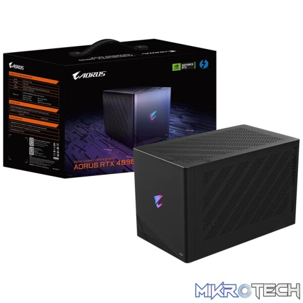 Gigabyte AORUS GeForce RTX 4090 24GB GAMING BOX External Liquid Cooled Portable Graphics Card Gigabyte AORUS GeForce RTX 4090 24GB GAMING BOX External Liquid Cooled Portable Graphics Card