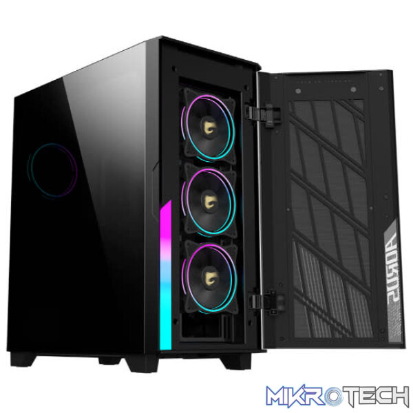 Gigabyte Aorus C500 Tempered Glass Mid Tower Gaming Chassis - Image 2