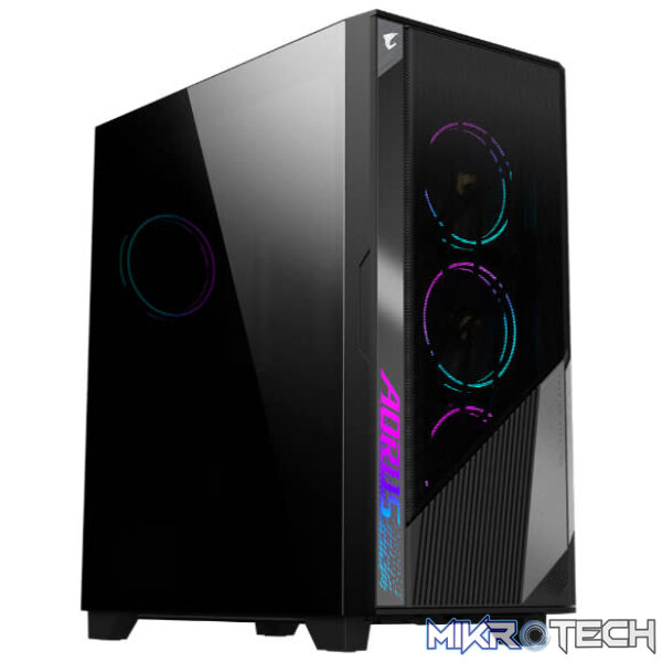 Gigabyte Aorus C500 Tempered Glass Mid Tower Gaming Chassis Gigabyte Aorus C500 Tempered Glass Mid Tower Gaming Chassis