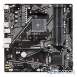 Gigabyte B550M K Ultra Durable AMD B550 Ryzen Socket AM4 Micro-ATX Desktop Motherboard - Image 2