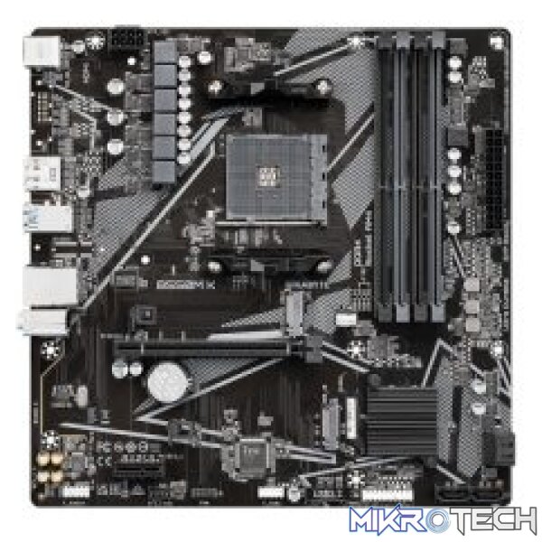 Gigabyte B550M K Ultra Durable AMD B550 Ryzen Socket AM4 Micro-ATX Desktop Motherboard - Image 2
