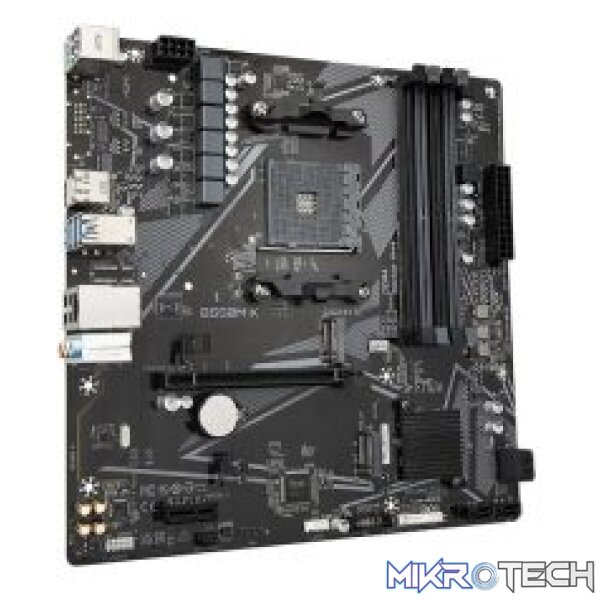 Gigabyte B550M K Ultra Durable AMD B550 Ryzen Socket AM4 Micro-ATX Desktop Motherboard - Image 3