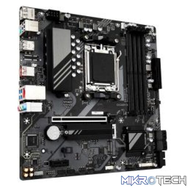 Gigabyte B650M K AMD B650 Ryzen Socket AM5 Micro-ATX Desktop Motherboard - Image 3