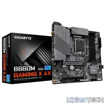Gigabyte B660M GAMING X AX with Wi-Fi Intel B660 Chipse