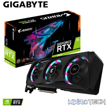Gigabyte GeForce RTX 3050 AORUS ELITE 8GB GDDR6 128-bit PCIe 4.0 Graphics Card