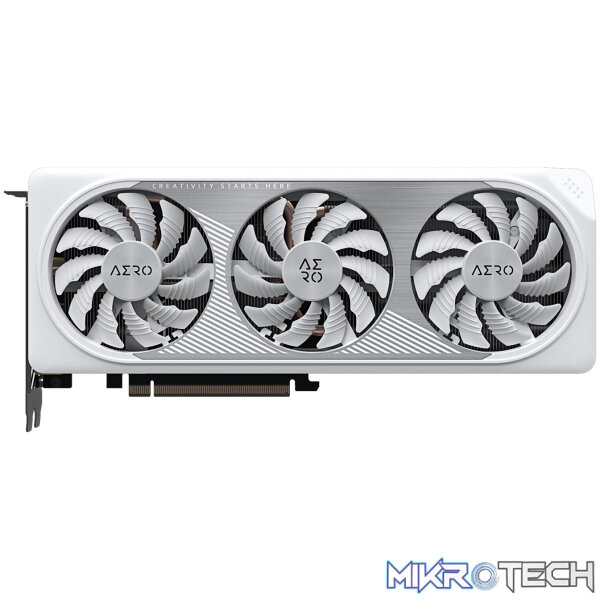 Gigabyte GeForce RTX 4060 Ti AERO OC 8GB GDDR6 128-Bit PCIe 4.0 Desktop Graphics Card - Image 2